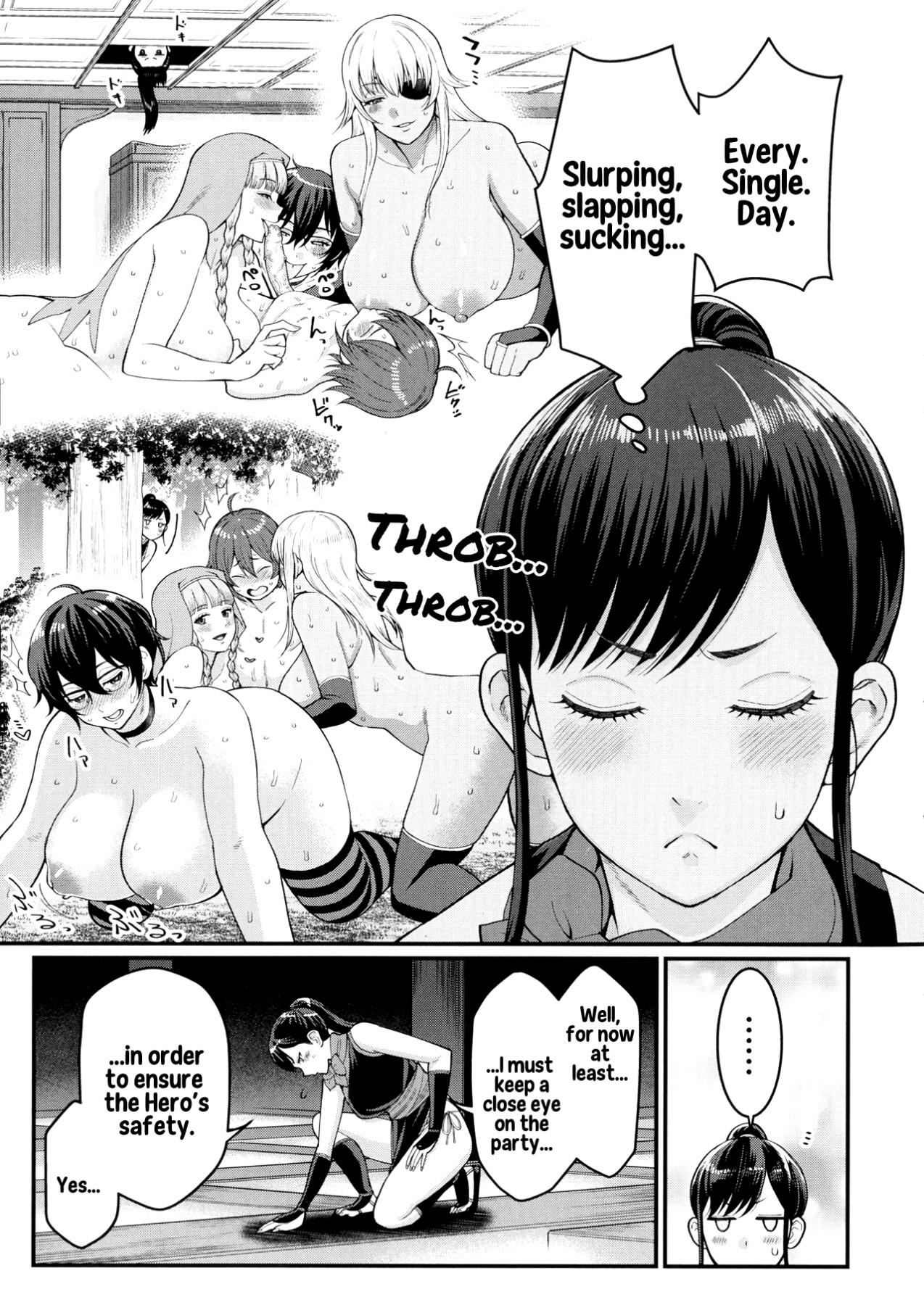 hentai manga Dick Training Quest IV ~Those Who Are Made To Cum~